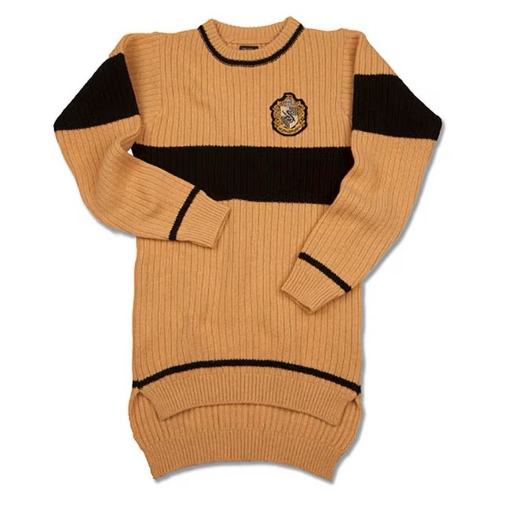 Universal Studios Hufflepuff Quidditch Wool Sweater XXL